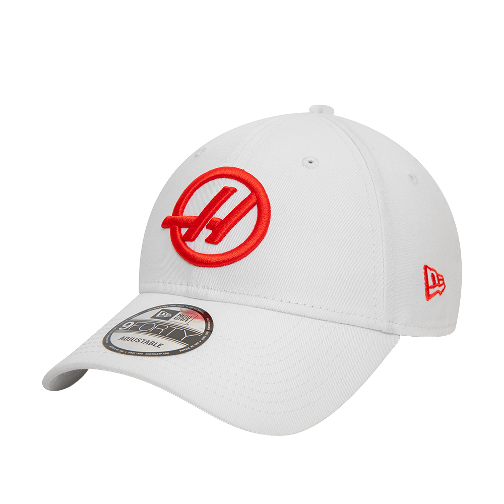 901371_Haas F1 - New Era Essentials  Cap  2024 - White (1)