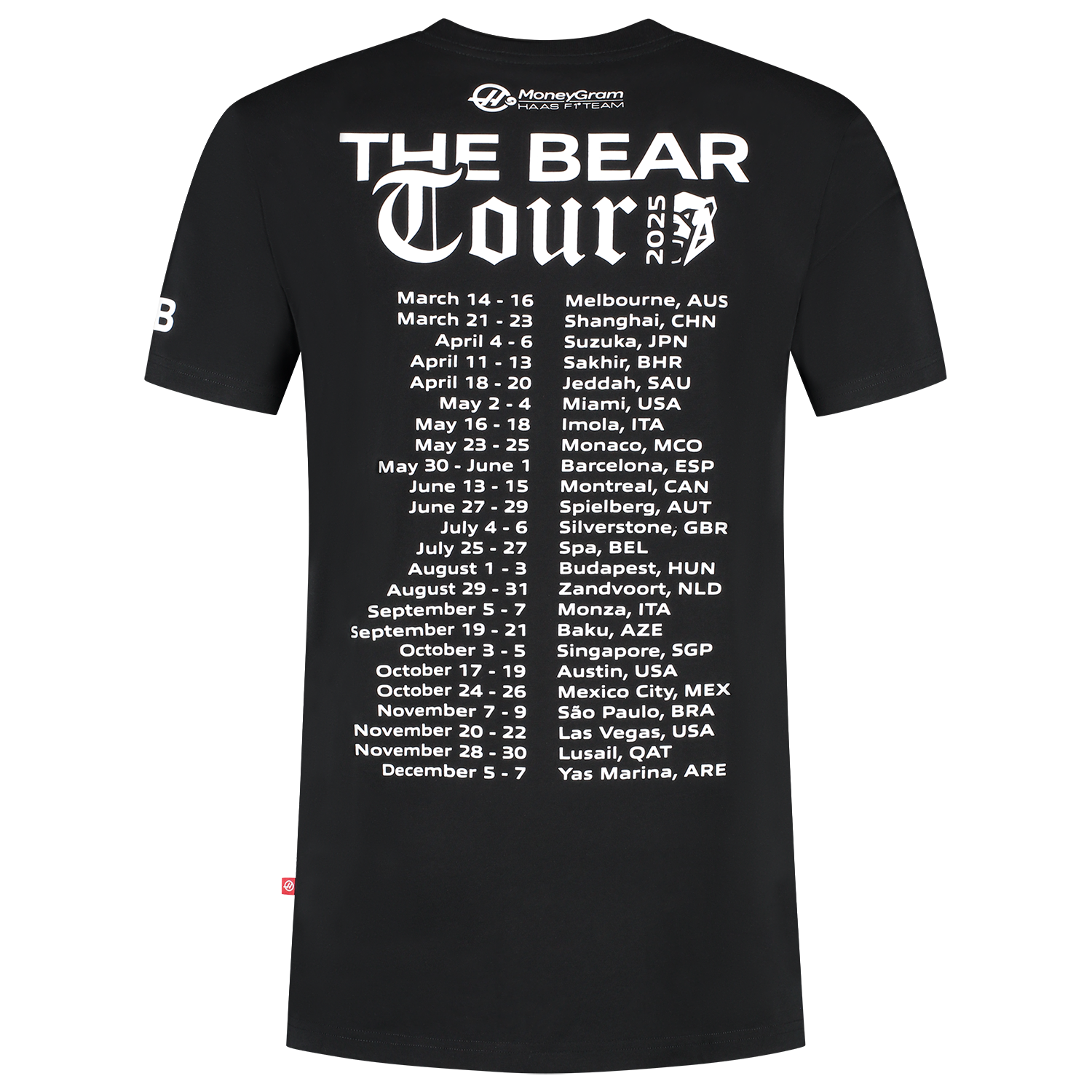 901530 T-shirt Bear Tour Black (02)