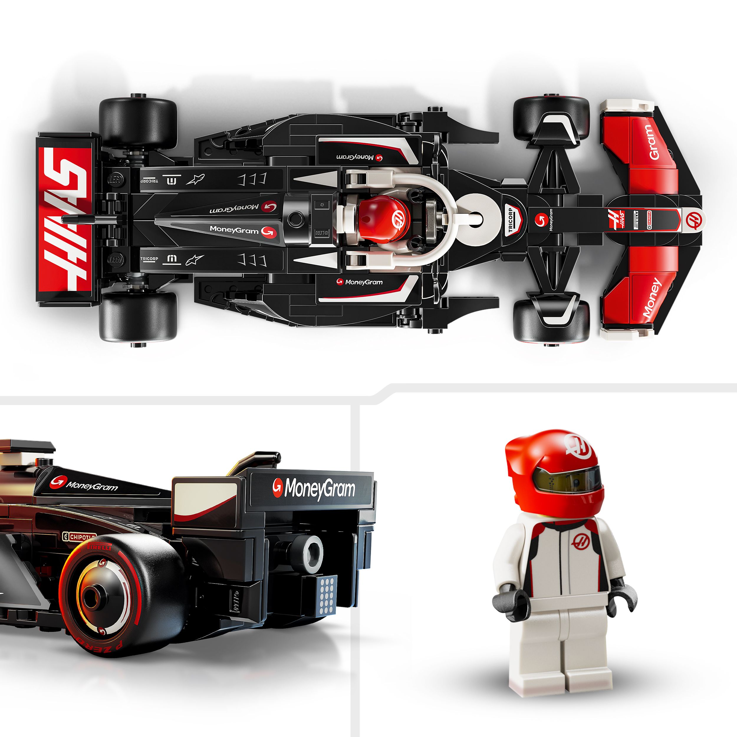 MoneyGram Haas F1® Team VF-24 Race Car | MoneyGram Haas F1