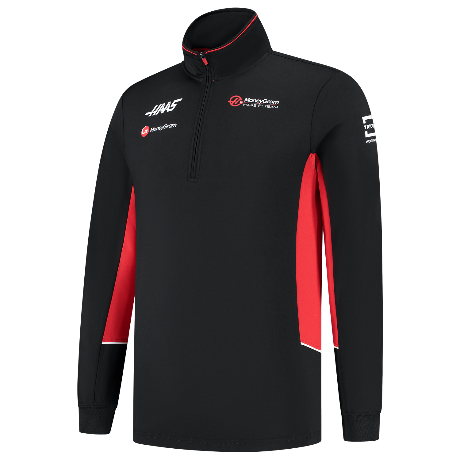 Haas F1 - Zip Sweater Fitted | MoneyGram Haas F1 Team & Tricorp